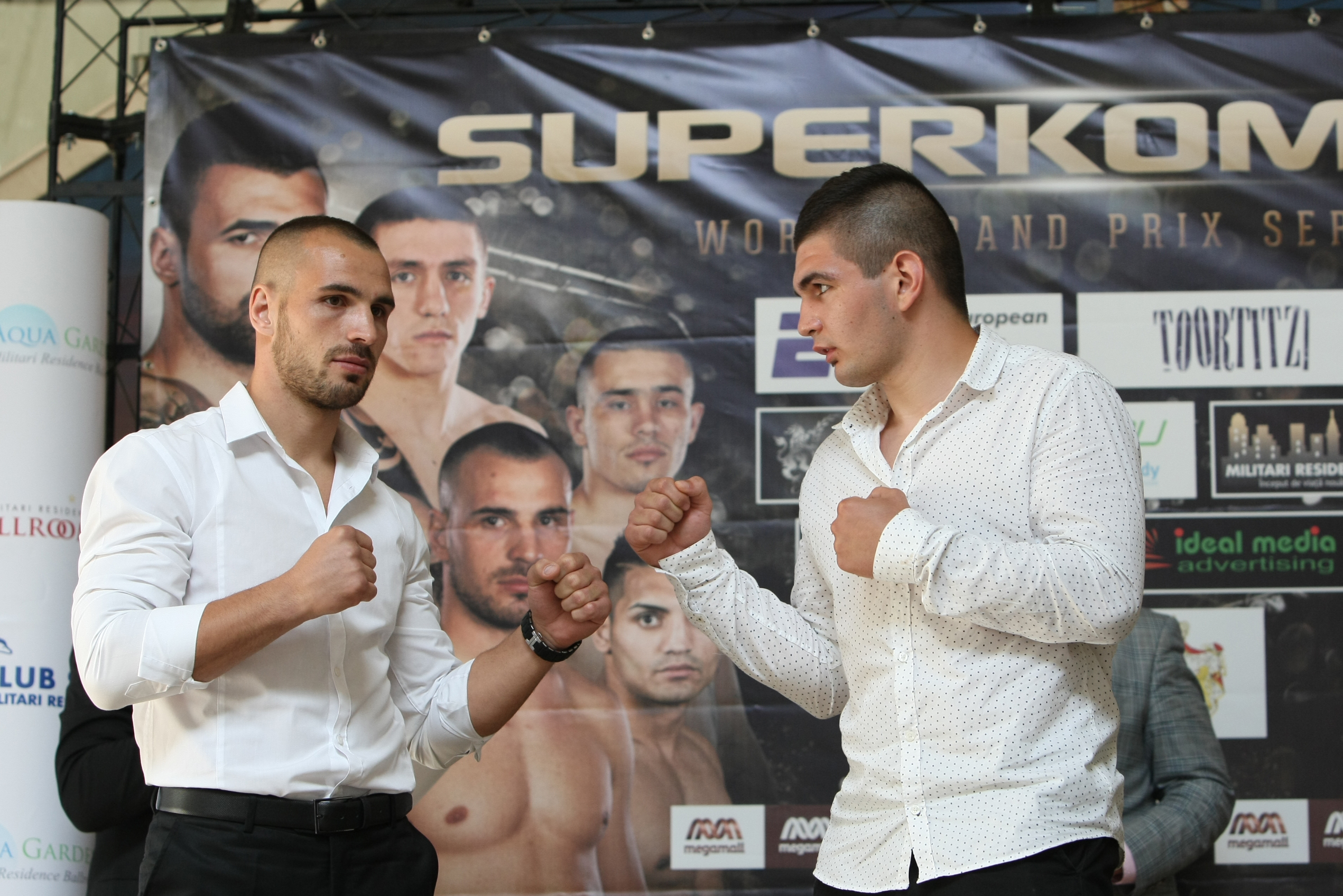Luptătorii de la Superkombat București au trecut cu bine de proba cântarului oficial / GALERIE FOTO