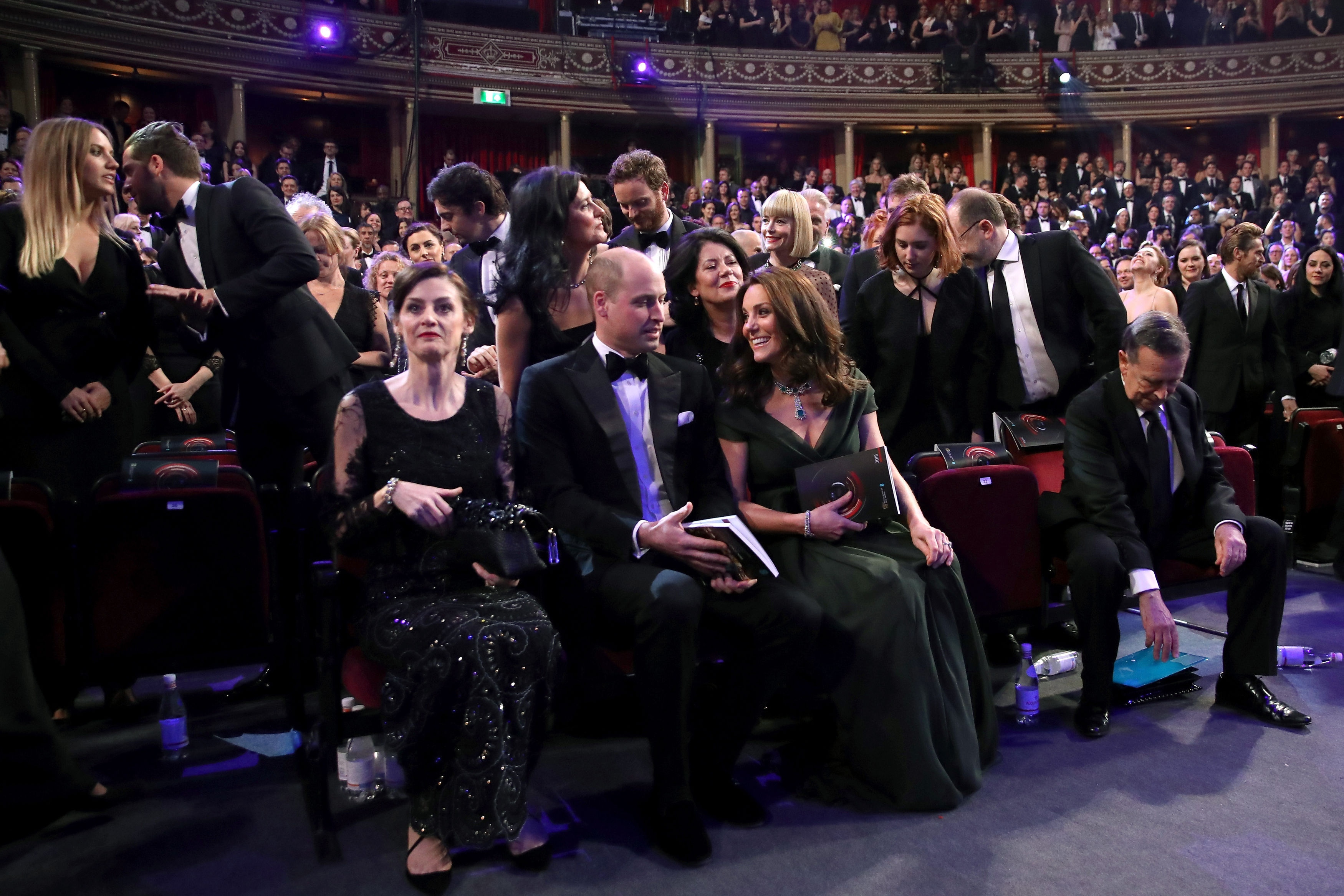 Ținutele actorilor la Premiile BAFTA 2018. Gala a fost dominată de mișcarea ”Time’s Up”