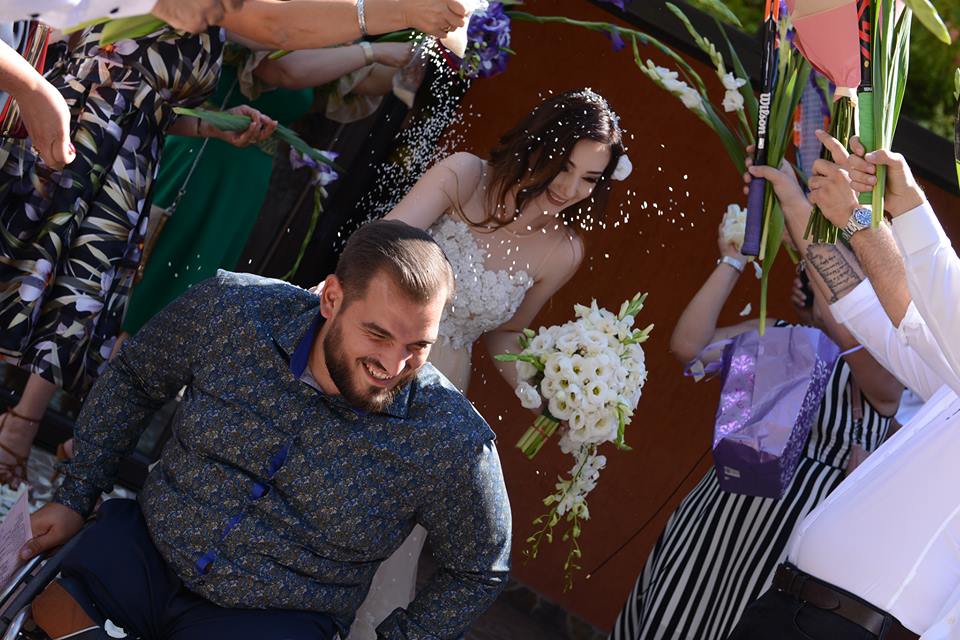 O superbă poveste de iubire în sportul românesc! Dragostea nu are limite! GALERIE FOTO