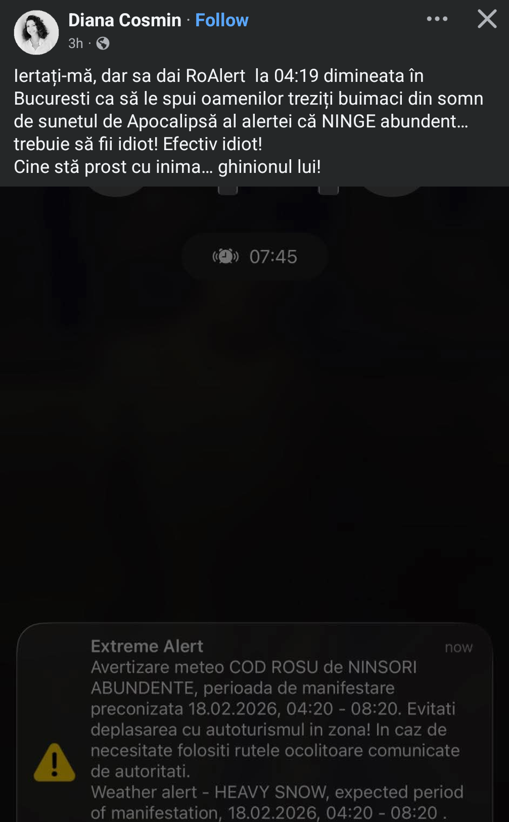 Românii se învață unul pe altul cum să oprească mesajele RO-Alert, după ce au fost treziți din somn la ora 4: „Nici nu știu ce scria în el”