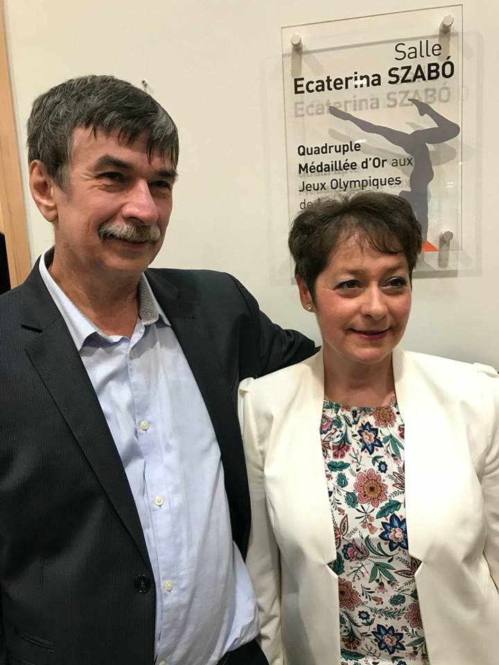 Cum arată azi Kati Szabo, una dintre cele mai mari gimnaste ale României. În vizită la Ambasada României în Franța | FOTO