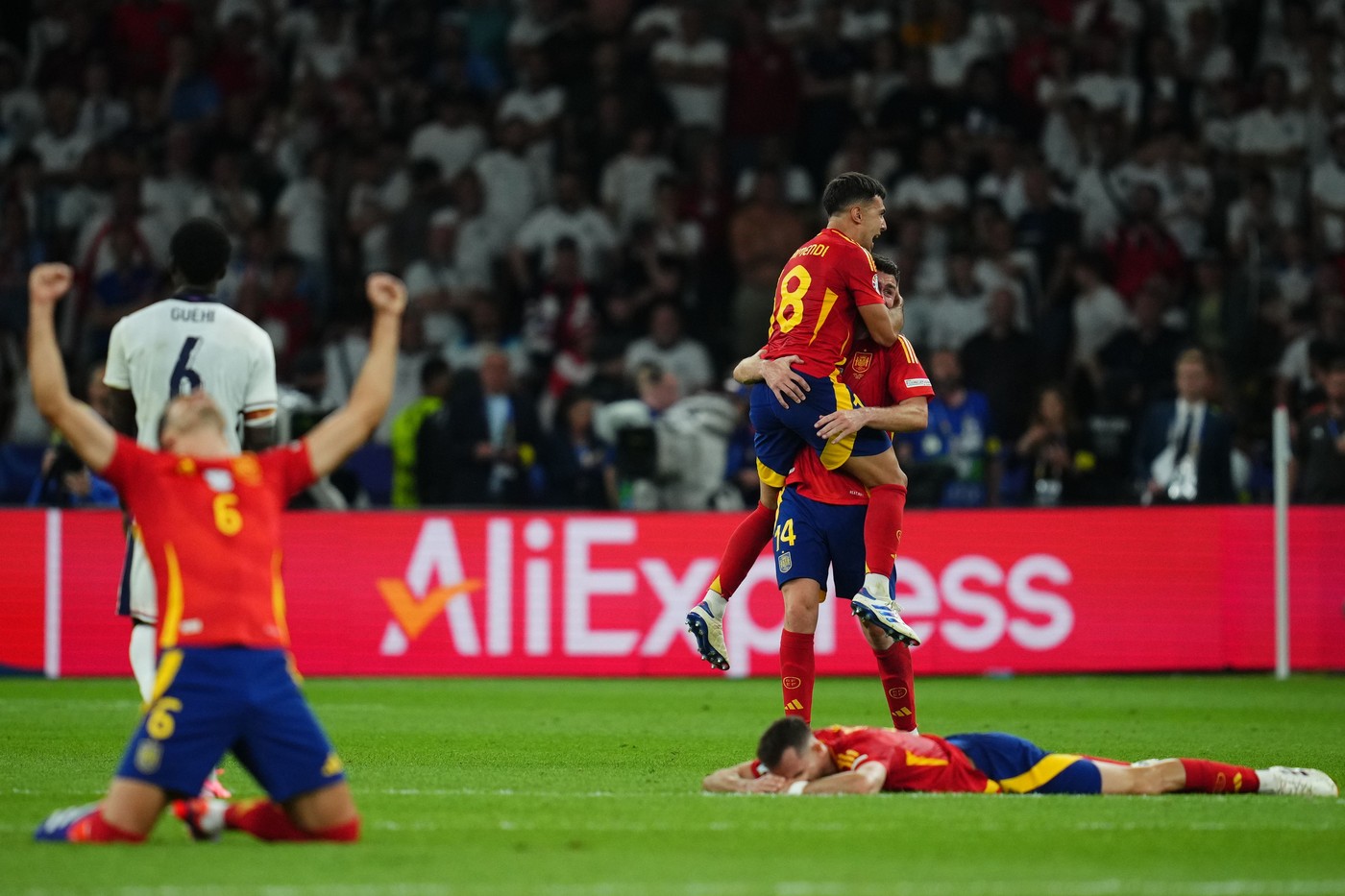 Spania, campioană europeană pentru a patra oară în istorie - un record, după ce a învins Anglia cu 2-1