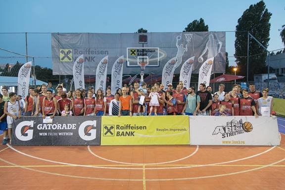 Nationala de baschet 3x3 a României, victorie la Sport Arena Streetball
