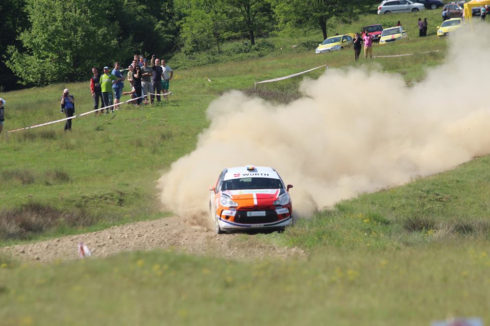 Un italian de 20 de ani face legea în CN de Raliuri! Simone Tempestini și-a pulverizat concurența și la Raliul Aradului / FOTO