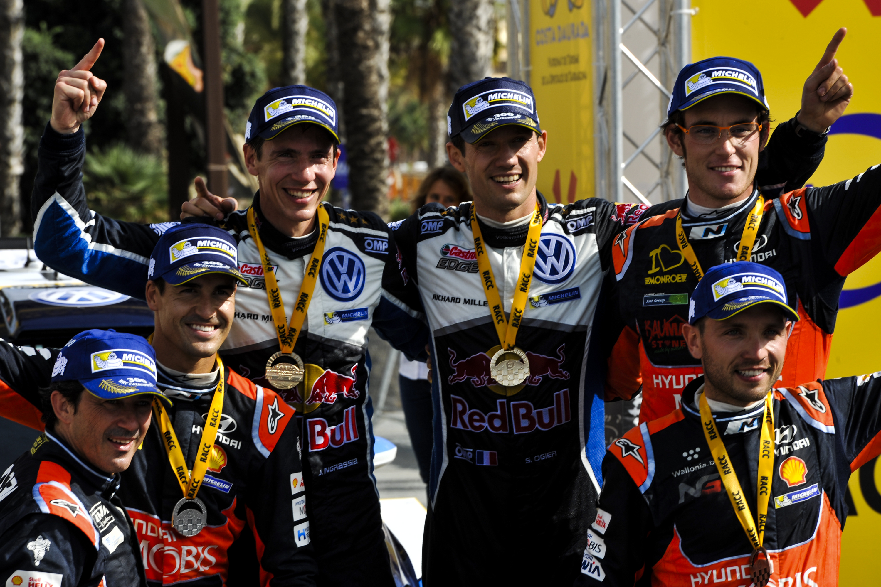Sebastien Ogier a câștigat Raliul Cataluniei și e la al patrulea titlu de campion mondial WRC