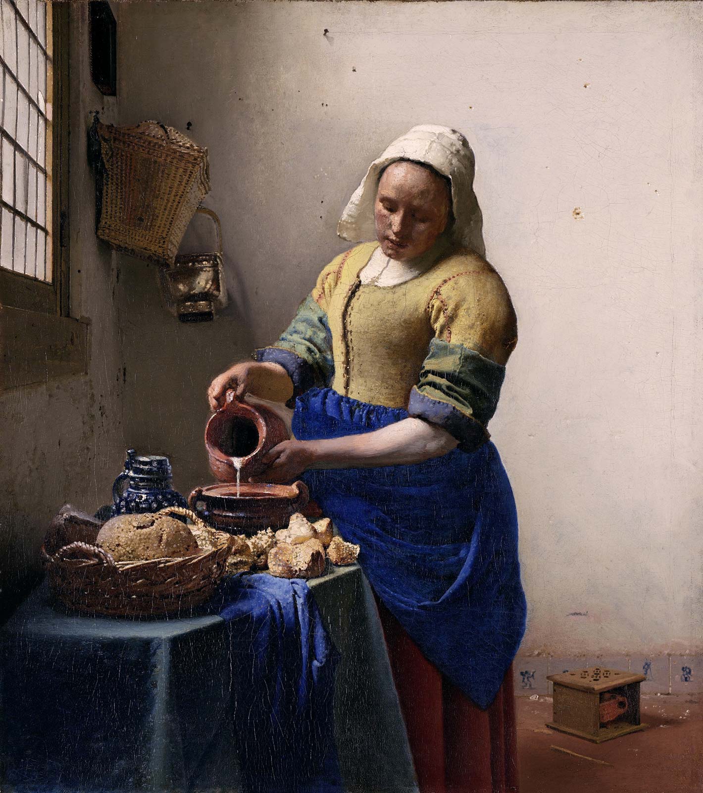 Distracție de caratină: 4 prieteni au refăcut acasă picturile unor clasici! Cum arată, reinterpretate, operele lui Caravaggio și Vermeer