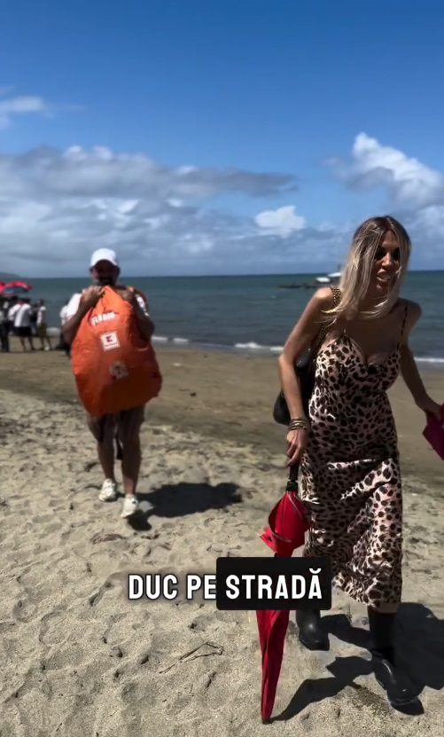 Primele imagini cu Raluca Bădulescu la Asia Express 2025. Nu a renunțat la rochiile decoltate și nici la tocuri