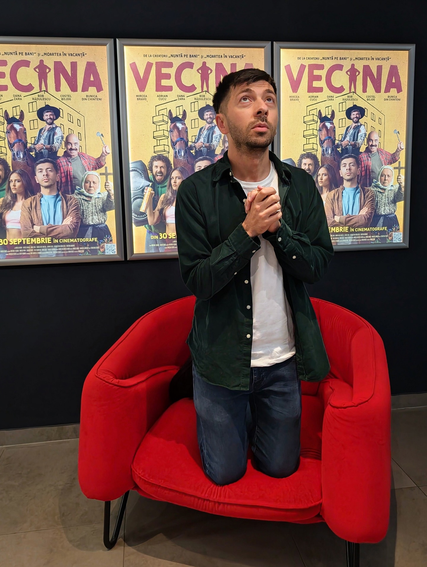 Mircea Bravo a fost dat în judecată de către vecina lui de 15 ori. S-a inspirat din propriile probleme de la bloc pentru noul său film