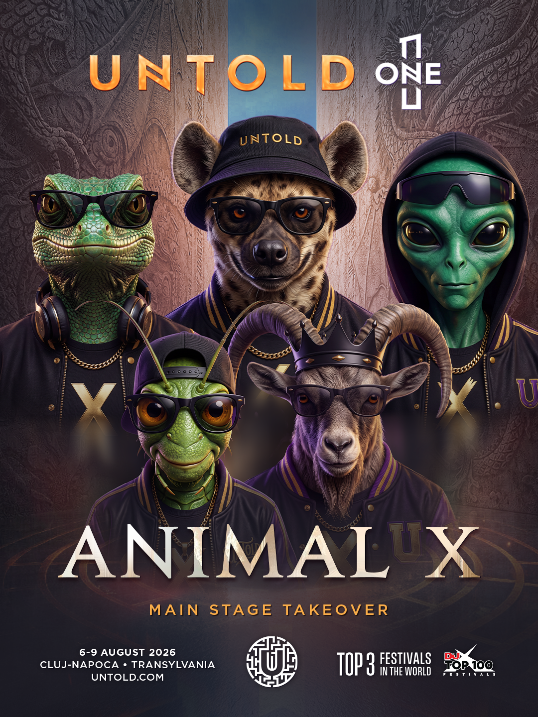 Animal X se reunește pe mainstage-ul Untold. Trupa-fenomen revine în formula care a scris istorie