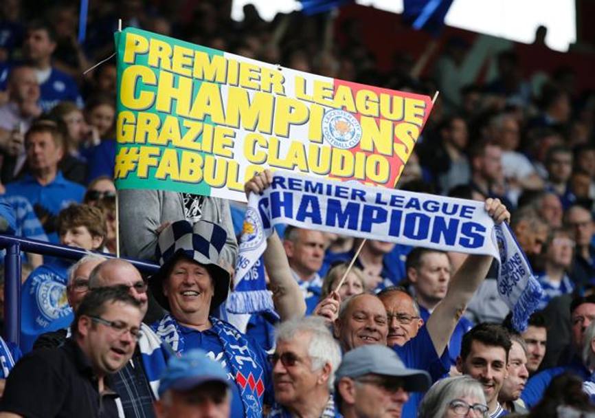 Ce party pe ”King Power Stadium”! Leicester a dat o petrecere pe cinste, la meciul cu Everton. Imagini de colecție / GALERIE FOTO & VIDEO