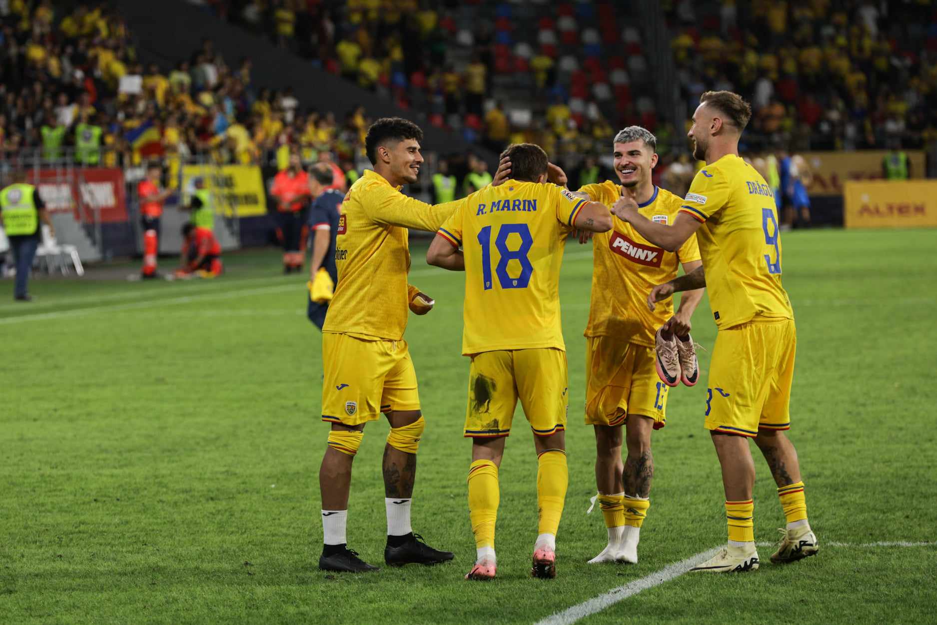 România - Lituania 3-1, în Liga Națiunilor. Schimbările lui Mircea Lucescu au adus victoria. VAR ne-a salvat de două ori