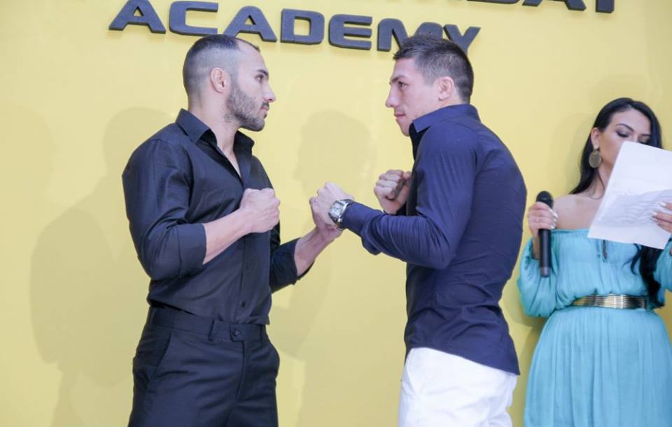 SUPERKOMBAT BUCUREȘTI: Luptătorii au dat proba cântarului în noua Academie Superkombat, lansată în prezența lui Remy Bonjasky | GALERIE FOTO
