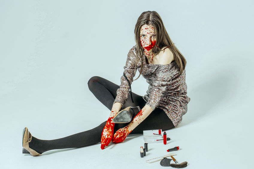 Idei de machiaj de Halloween - cele mai haioase și înfricoșătoare modele de machiaj