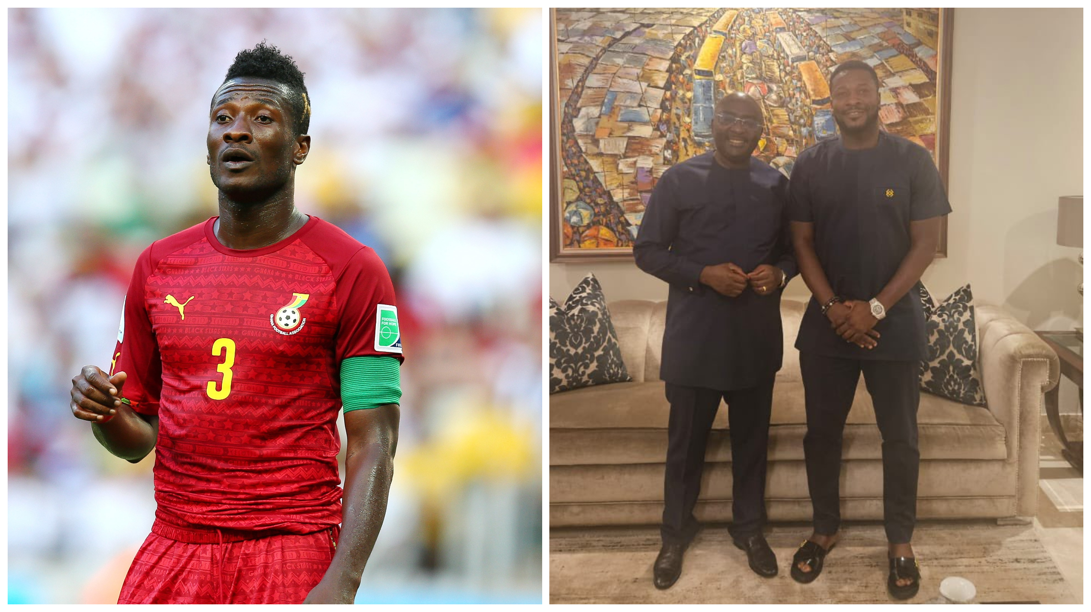 Asamoah Gyan withdraws support for NPP and Bawumia to focus on humanitarian works