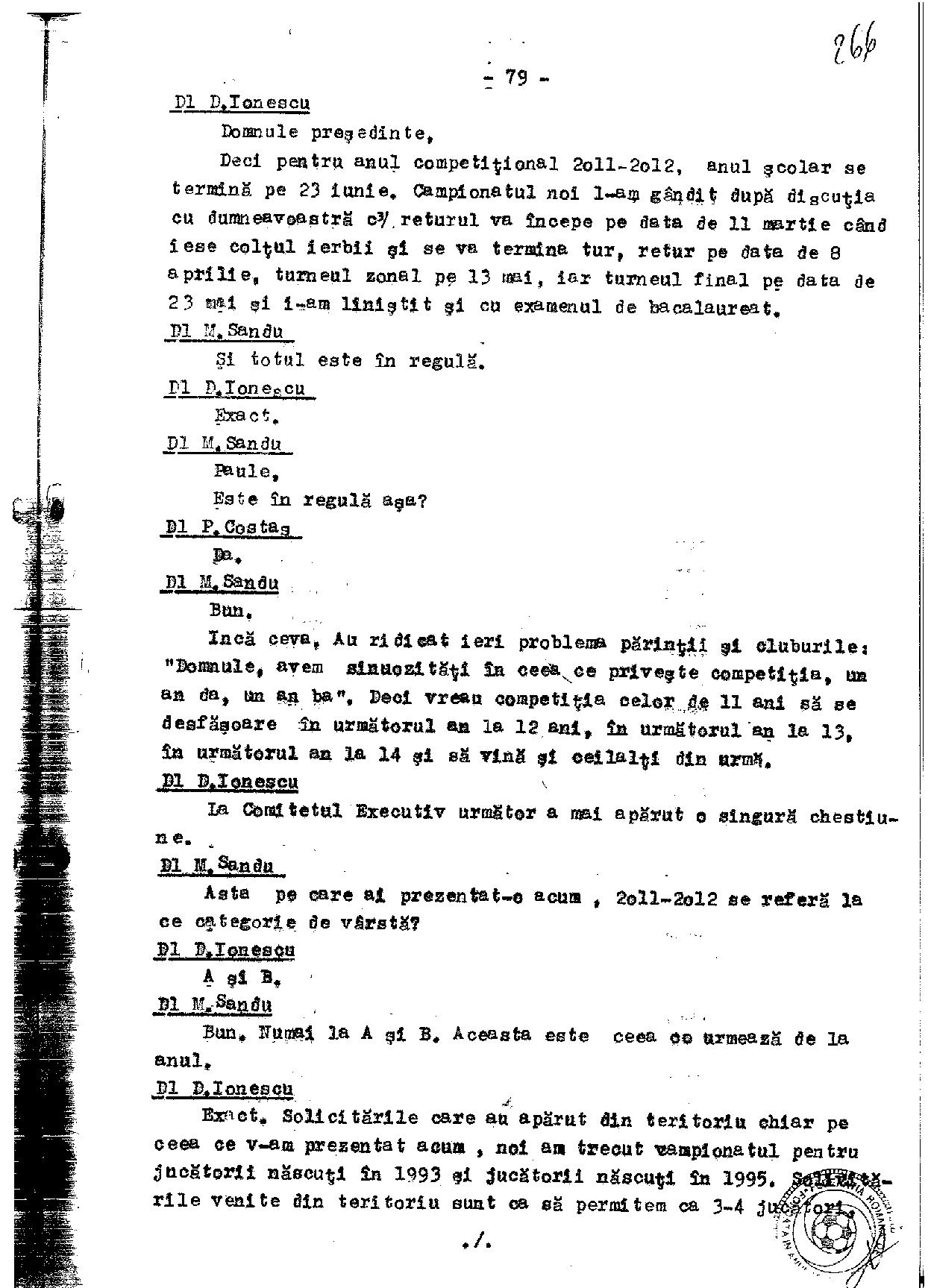 Stenogramă-bombă! Mircea Sandu l-a acuzat într-un CEx din 2011 pe un fost șef al arbitrilor că joacă la pariuri. Reacția celui vizat / EXCLUSIV