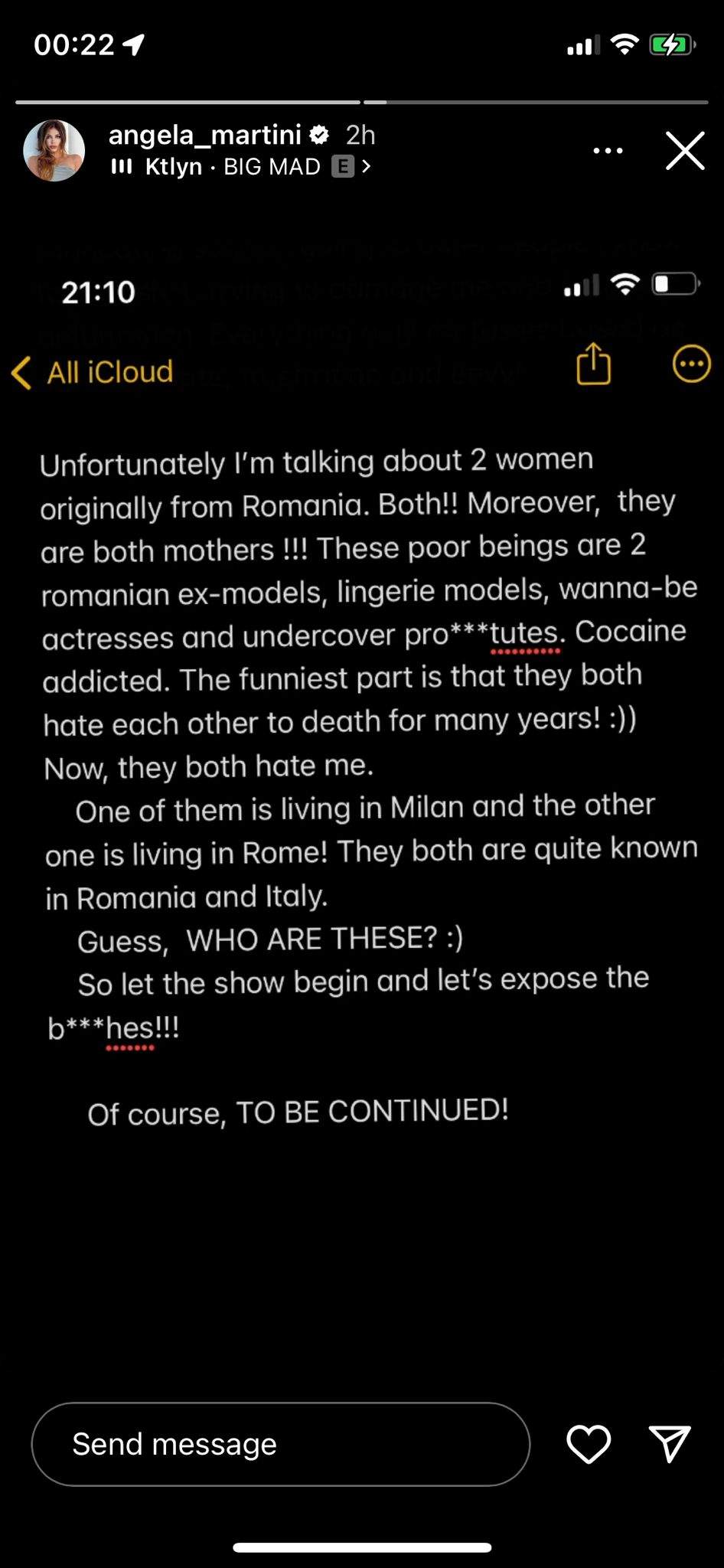 Conflict între Angela Martini, soția lui Dragoș Săvulescu, și Mădălina Ghenea. Ce acuzații își aduc cele două