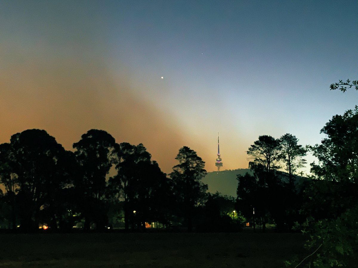 Capitala Australiei, învăluită de un nor toxic de fum. Canberra, mai poluată decât Shanghai