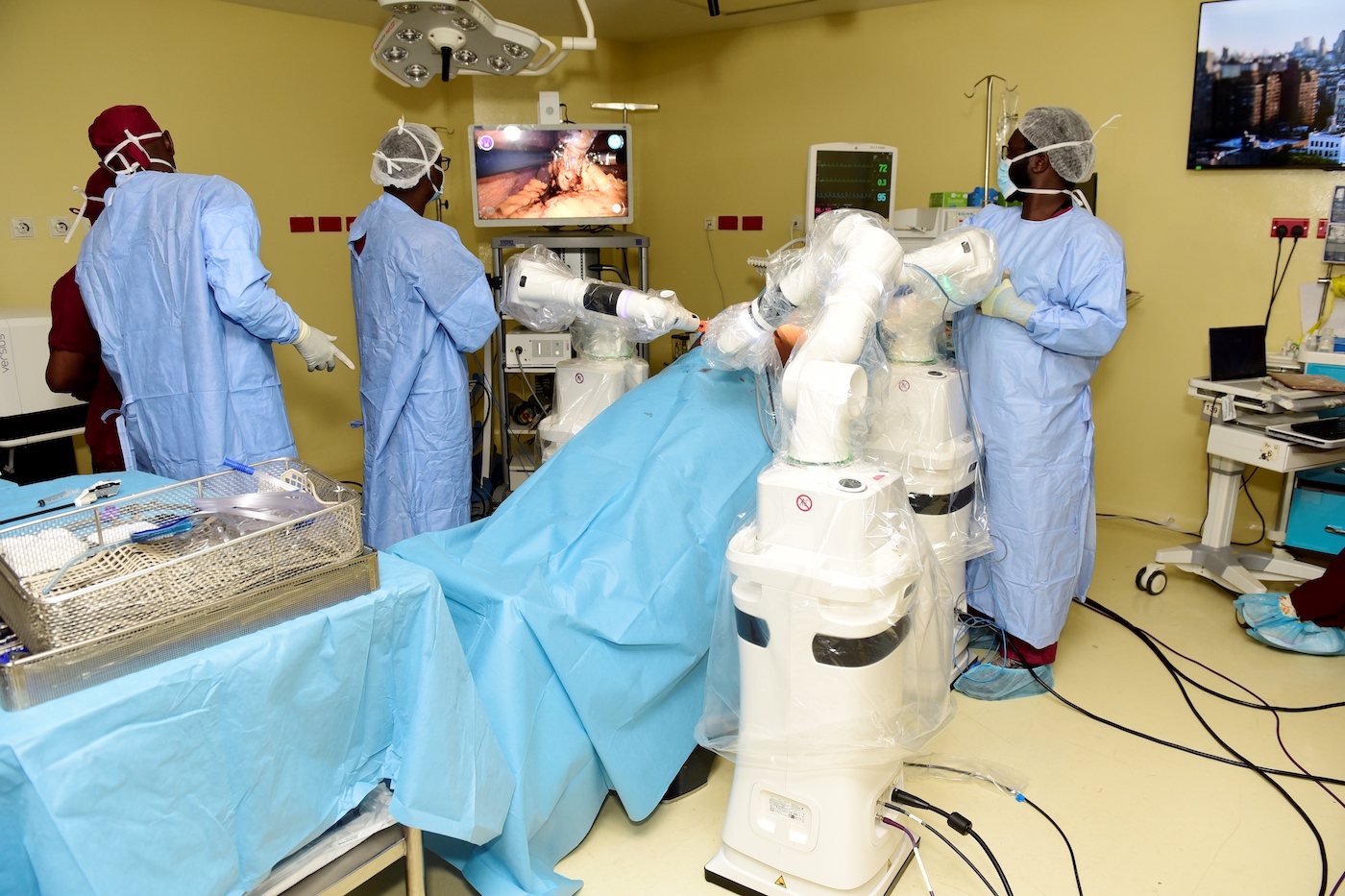 Kenya makes medical history as a robot just helped perform a major surgery