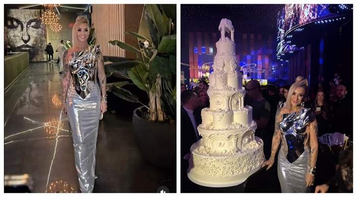 Anamaria Prodan a împlinit 51 de ani și a dat o petrecere la un restaurant de lux din Capitală. Tortul a fost spectaculos, iar ținuta a atras toate privirile