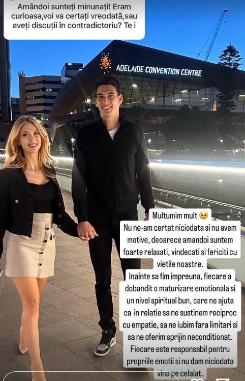 Când face Andreea Bălan nunta cu Victor Cornea. Artista a făcut anunțul mult așteptat de fani: „Nu ne-am certat niciodată și nu avem motive”
