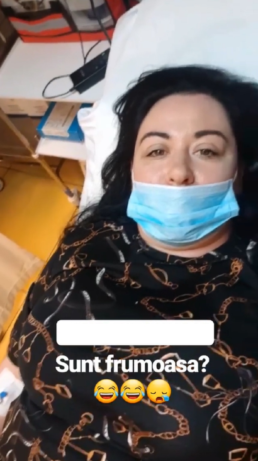 Oana Roman a ajuns pe patul de spital. Marius Elisei este alături de ea | FOTO