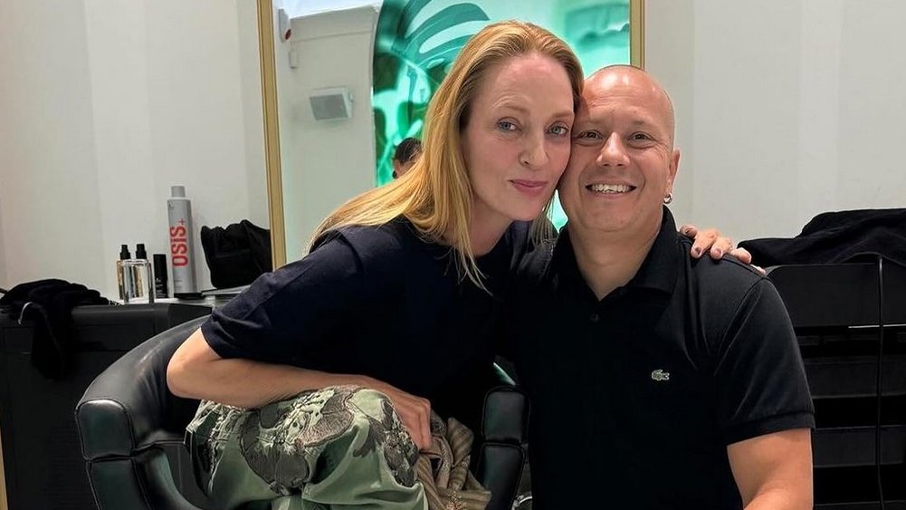Elrontották Uma Thurman frizuráját: egy magyar fodrász hozta helyre a hibát