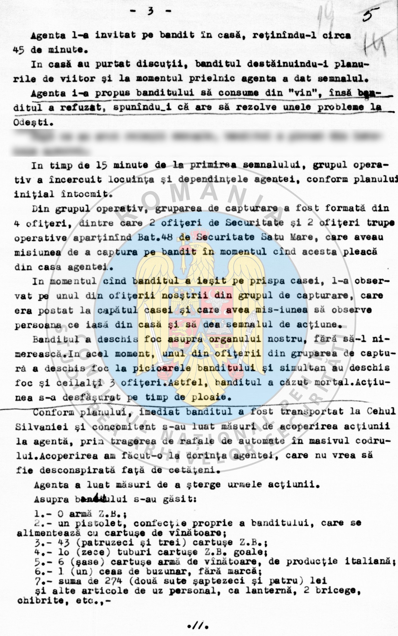 Povestea „haiducului” Vasile Blidaru, partizanul anticomunist trădat de soția unui camarad. „Agenta a luat măsuri de a șterge urmele acțiunii”