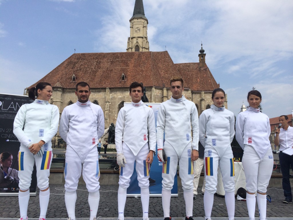 FOTO / Campionii scrimei românești au făcut spectacol la Cluj-Napoca!