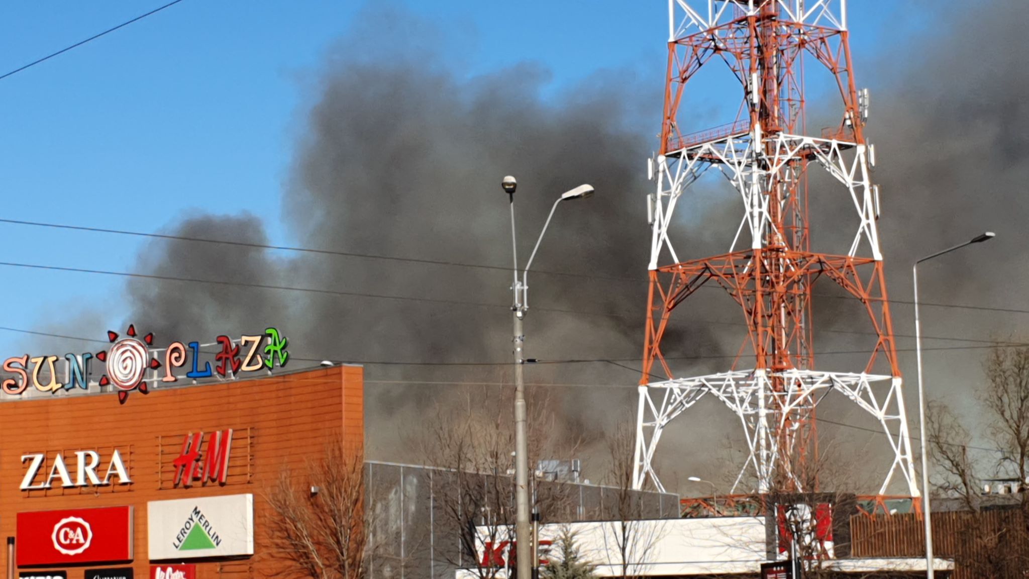 Incendiu puternic în Delta Văcărești. ISU București: Focul a fost provocat