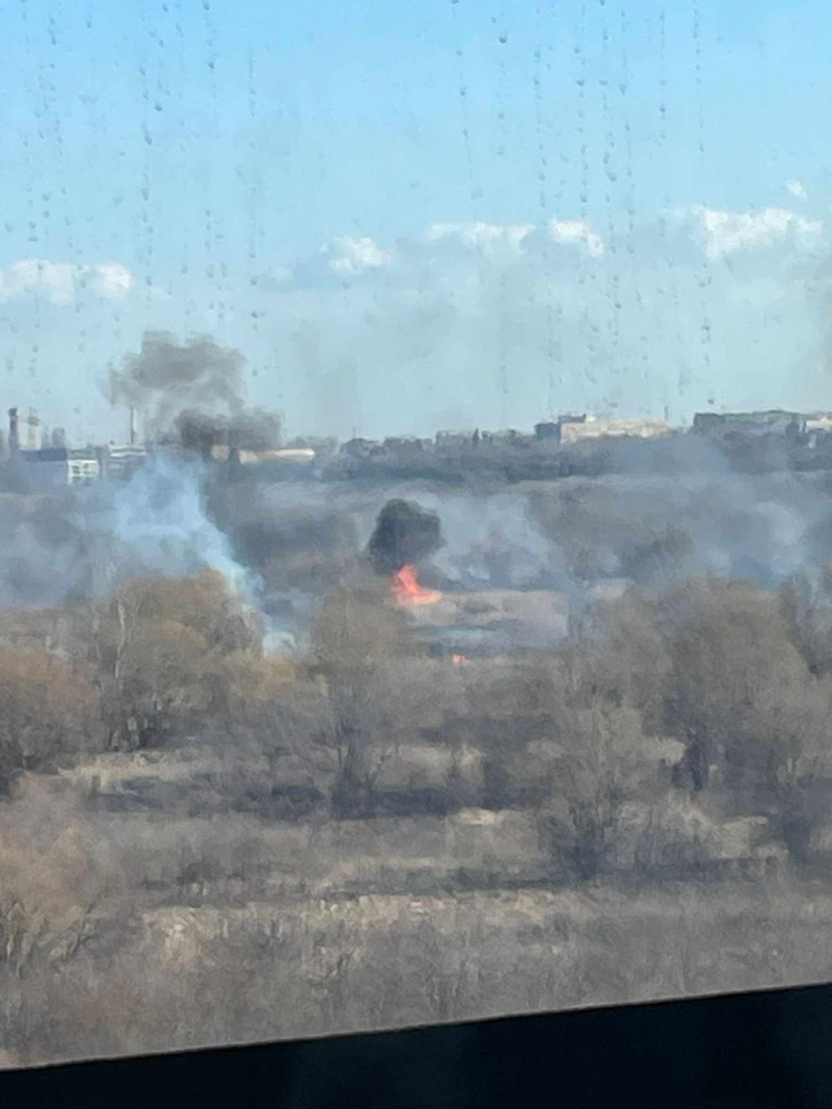 Incendiu de proporții în Delta Văcărești. A fost transmis mesaj RO-Alert