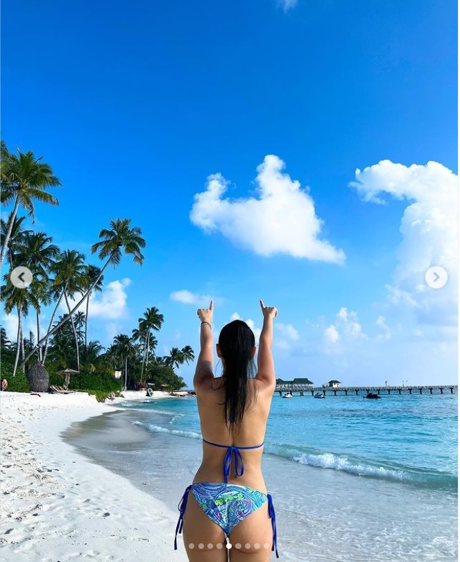 Andreea Mantea, proba costumului de baie în vacanță, în Maldive. Ce i-au spus fanii: „Bați toate puștoaicele la capitolul corp”