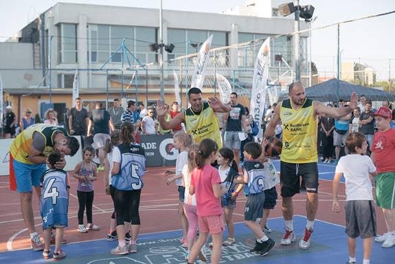 Nationala de baschet 3x3 a României, victorie la Sport Arena Streetball