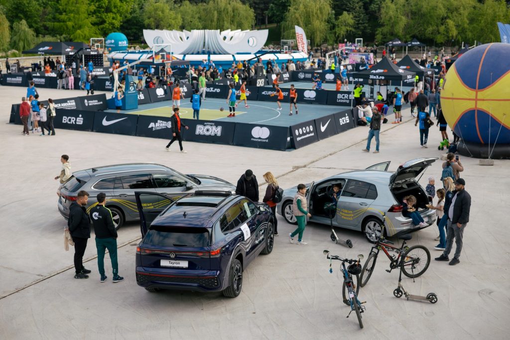 Peste 2000 de oameni au făcut sport la BCR Sport Arena Streetball, în Parcul Drumul Taberei