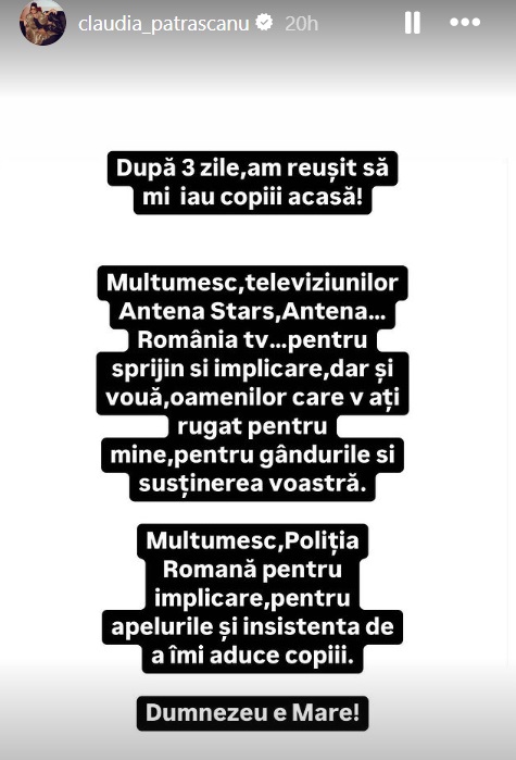 Decizia luată de Gabi Bădălău, după ce Claudia Pătrășcanu i-a luat copiii cu ajutorul poliției: „Nu îmi face mie rău, dar să se gândească”
