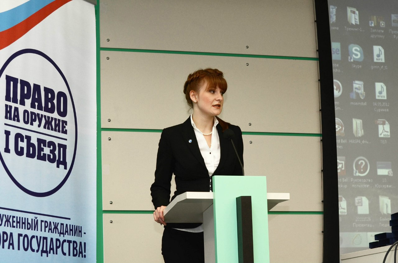 Rusoaica Maria Butina va pleda vinovată pentru spionaj în favoarea Moscovei