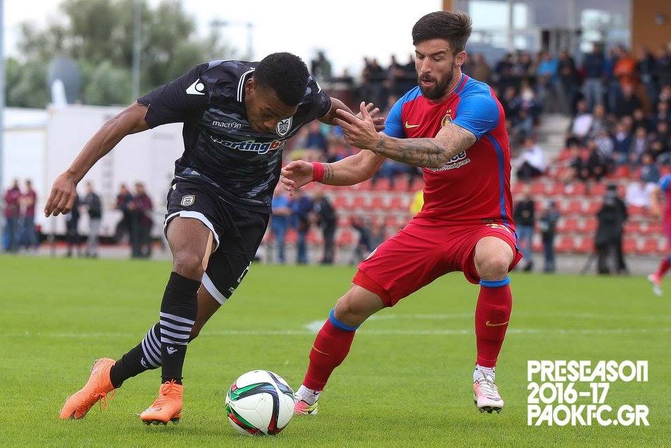 Steaua a câștigat caterinca împotriva grecilor de la PAOK, dar e în pericol să piardă doi jucători pentru finala Cupei Ligii / GALERIE FOTO și VIDEO