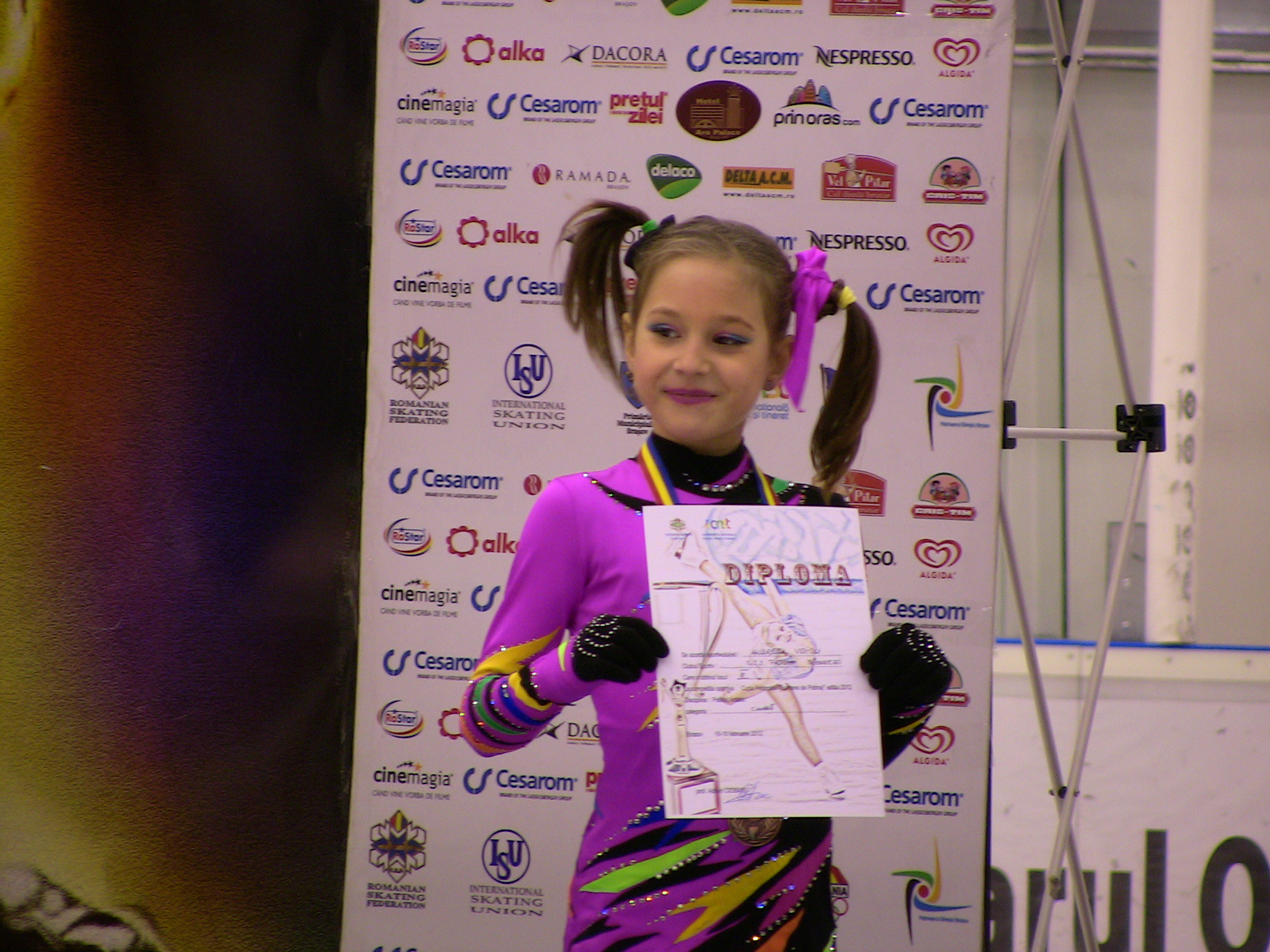 PATINAJ ARTISTIC / Andreea a impresionat şi în Ungaria. A câştigat un nou concurs. Povestea reginei fără bani. Un sport COSTISITOR