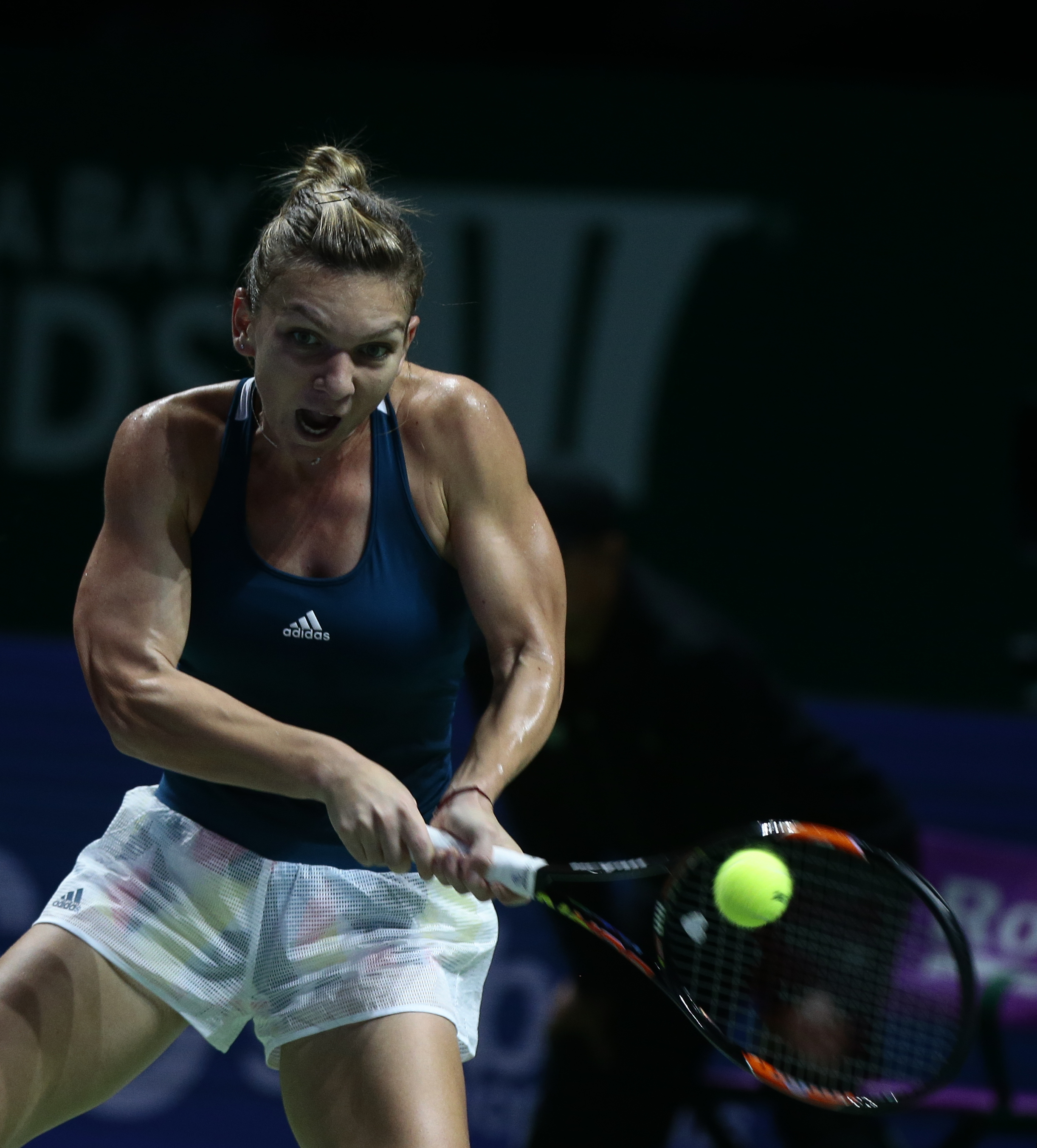 Tenis, Turneul Campioanelor. Simona Halep, victorie en-fanfare cu Madison Keys. Kerber, liderul mondial, a trecut greu de Cibulkova / FOTO&VIDEO