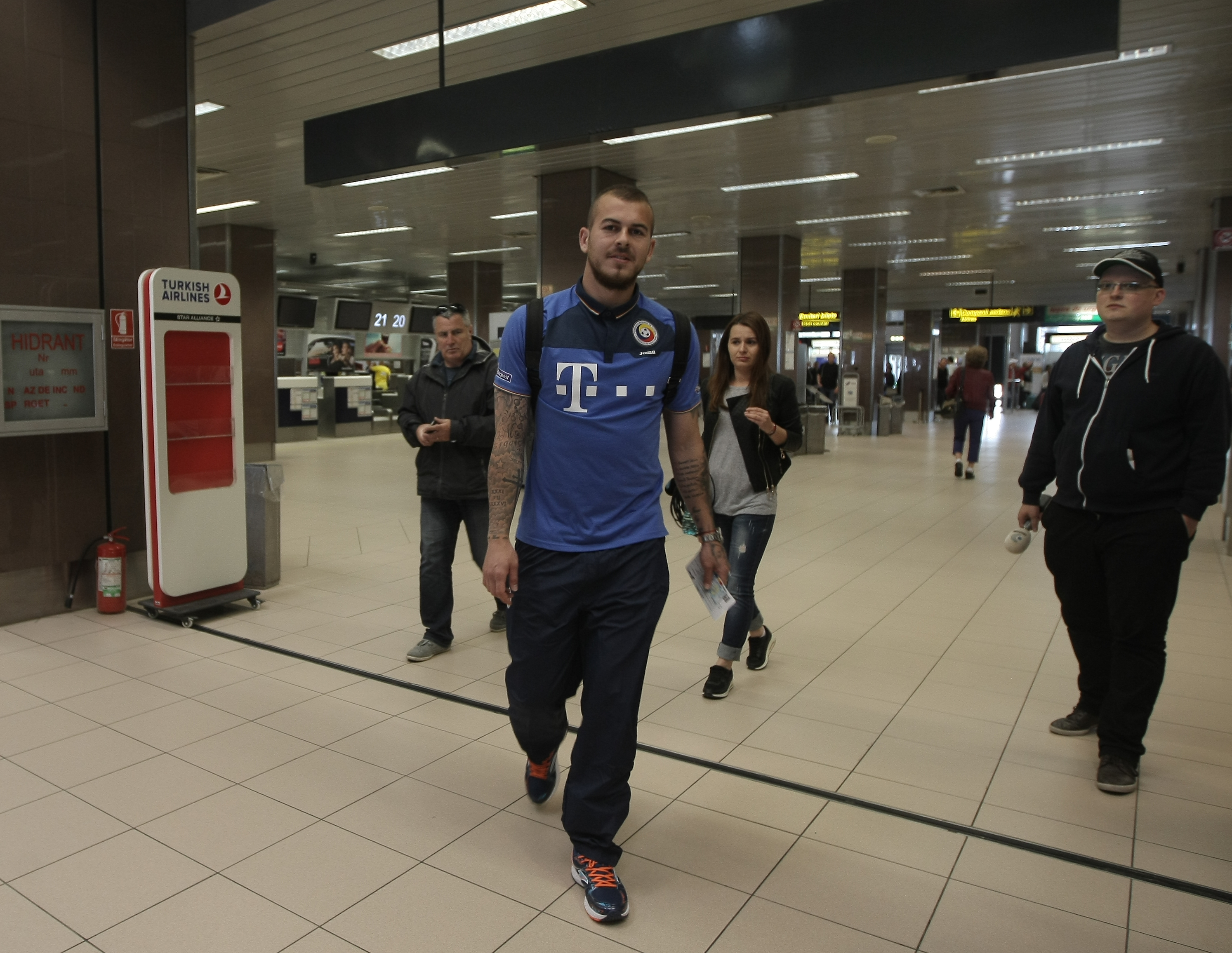 Anghel Iordănescu l-a luat pe Denis Alibec în cantonamentul din Italia. Selecționerul, absent | GALERIE FOTO