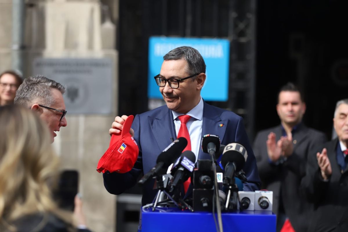 Victor Ponta și-a depus candidatura pentru alegerile prezidențiale