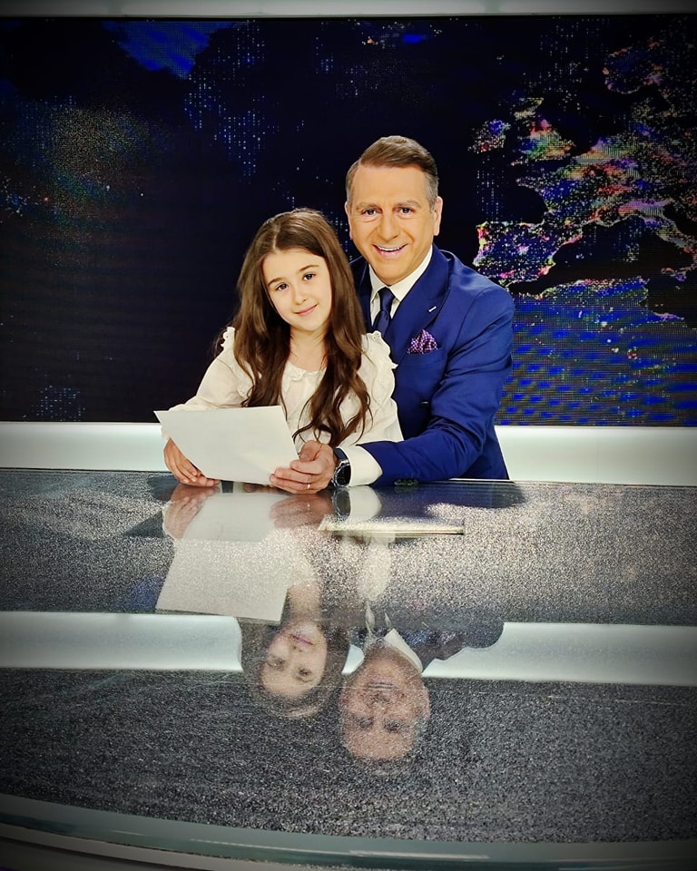Gestul superb făcut de fiica de 8 ani a lui Christian Sabbagh după ce prezentatorul a suferit un AVC: „La vârsta ei, Anais se exprimă extraordinar”
