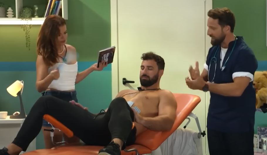 Power Couple România 20 ianuarie 2025. Bărbații au simțit durerile travaliului la proba „Au, mami!”: „Începe deja să bată cuie în tine”