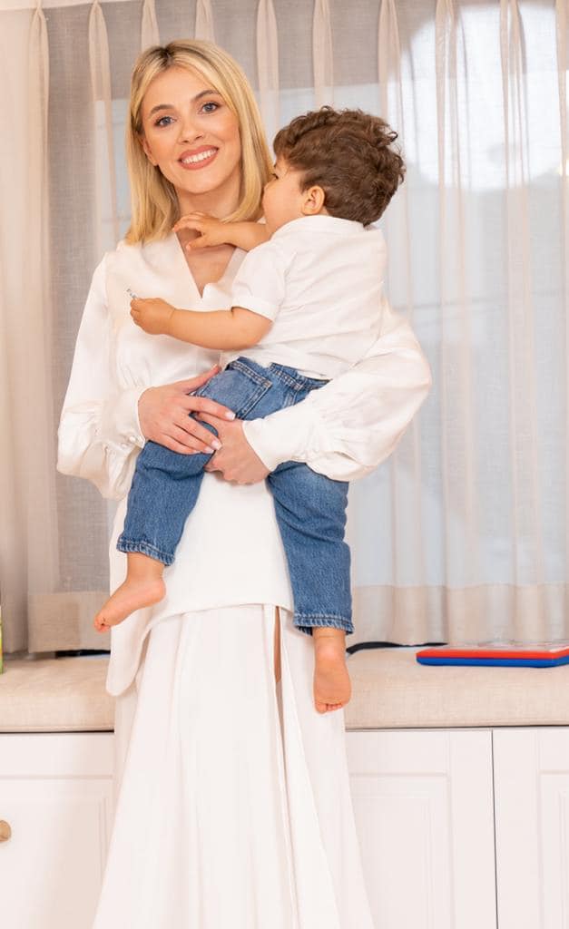 Cum se descurcă Andreea Ibacka, soția lui Cabral, cu cei doi copii. „De multe ori la noi nici nu mă mai gândesc”