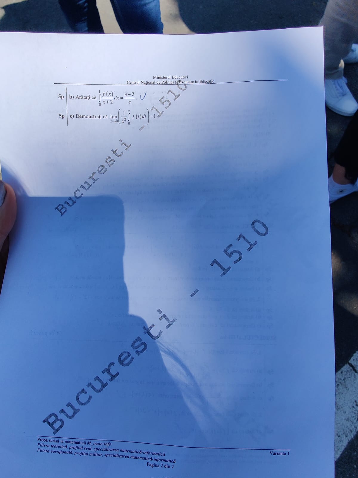 Subiecte BAC Matematică 2023. Ce au avut de rezolvat elevii de la profilul real