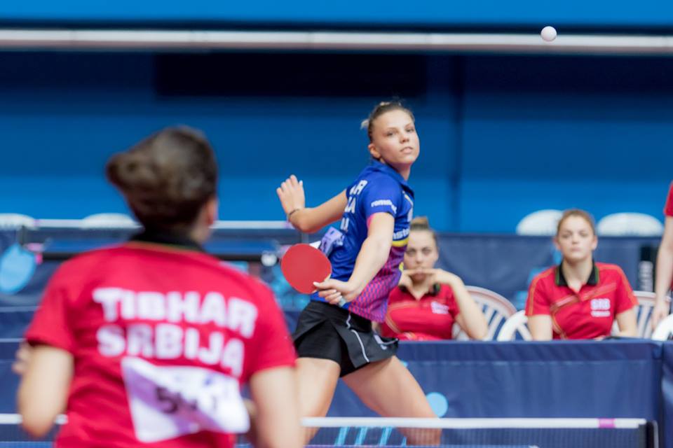 Adina Diaconu, campioană europeană de junioare la tenis de masă GALERIE FOTO și VIDEO