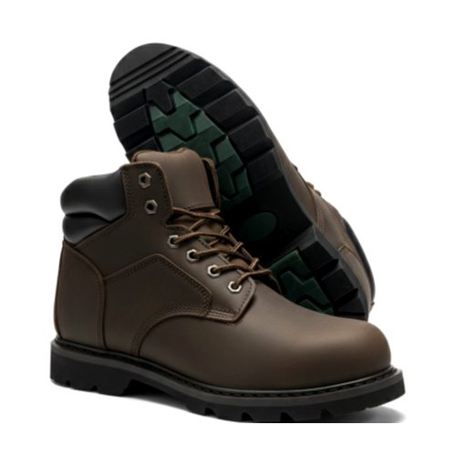 Premium Goodyear Welt rigger with crazy horse leather and Kevlar midsole. 