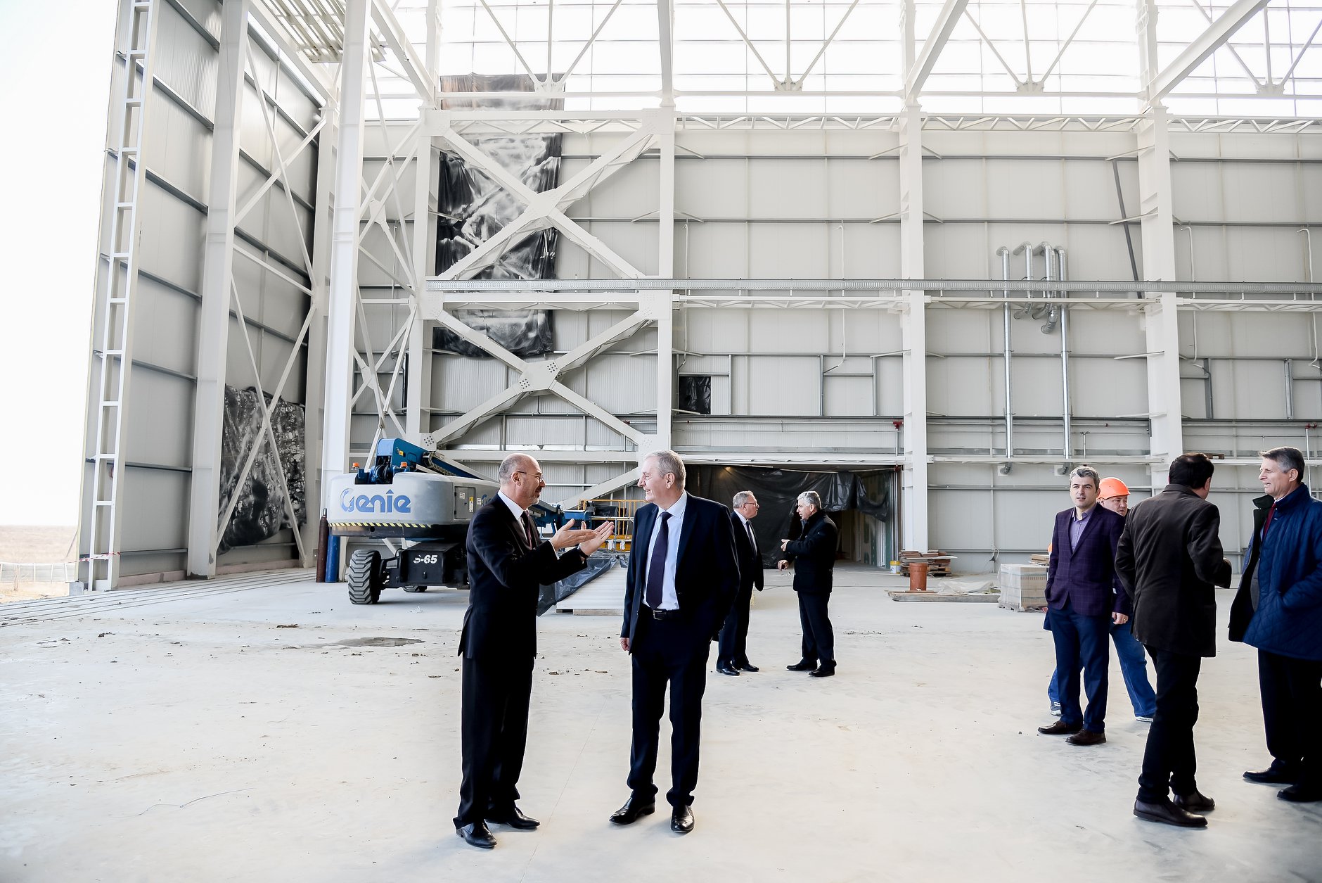 Avioanele Airbus 320 şi Boeing 737 vor fi reparate lângă Aeroportul Iași. Primele imagini din hangar