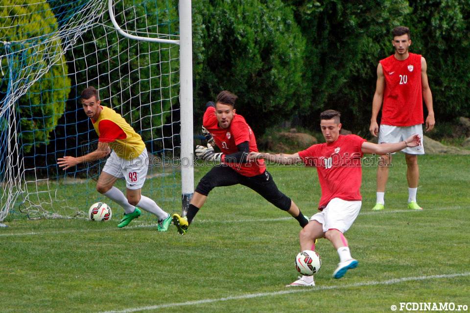 Mușchi de ”câine neîmblânzit”. Feussi dă tonul antrenamentelor lui Dinamo
