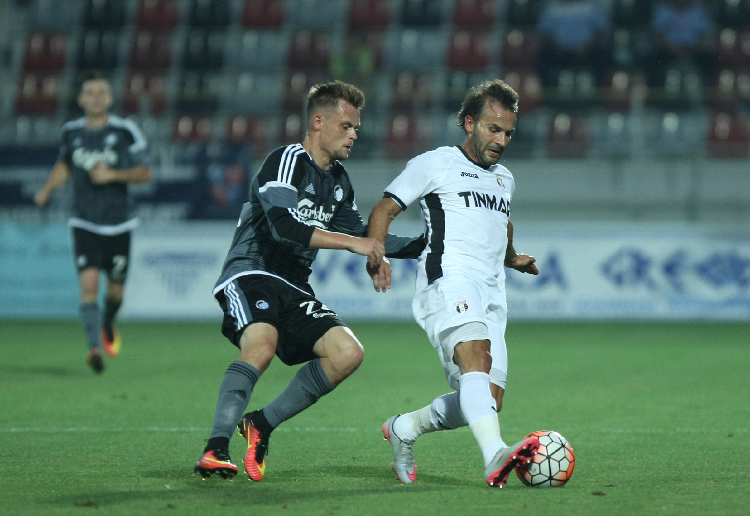 Liga Campionilor, turul III preliminar. Astra - Copenhaga 1-1. Astrele din nord! Teixeira a deschis scorul și atât! UEFA îi permitea să stea pe bancă, Șumi n-a vrut să riște! / FOTO