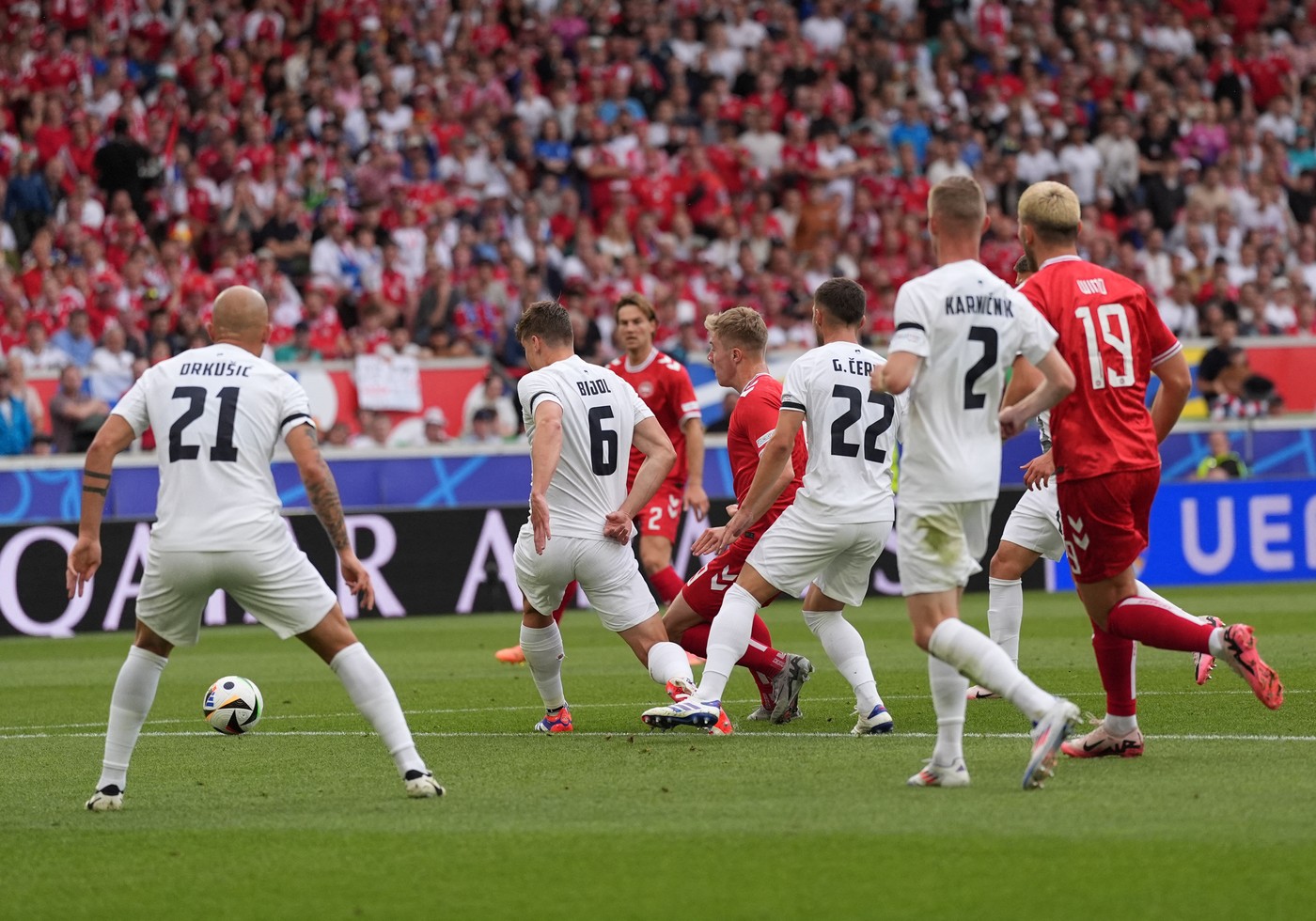 Euro 2024, rezultate meciuri 16 iunie. Olanda și Anglia au câștigat în fața Poloniei și a Serbiei. Slovenia, egal cu Danemarca